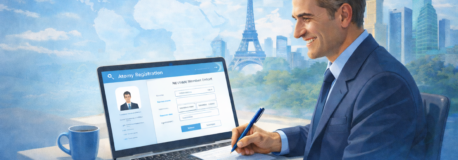 Atomy Europe registration