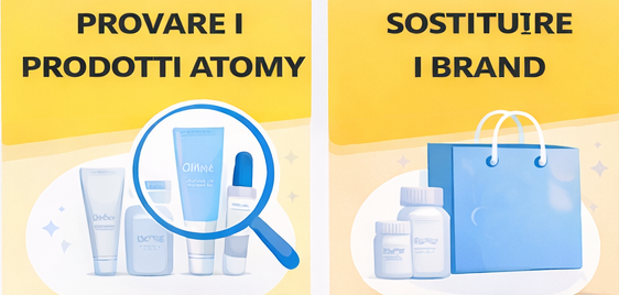 Registrarsi ad Atomy come consumatore